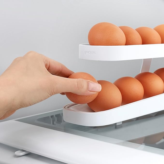 Organizador Automático de Ovos 2x1 - Rolev