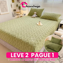 [Leve 2 Pague 1] Roupa de Cama Aconchego em Algodão (Sensação Única de Conforto e Elegância!) +BRINDES: 2 Capas Para Travesseiros