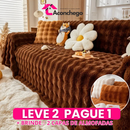 [Leve 2 Pague 1] Capa de Sofá D’ior em Tecido Nobre (Transformação 5 Estrelas!) +2 BRINDES: 2 Almofadas