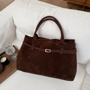 Bolsa Tote em Camurça - Vionetta