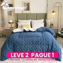 [Leve 2 Pague 1] Roupa de Cama Noite Serena (Conforto absoluto com estilo que impressiona!) +3 BRINDES: 2 Capas de Travesseiro e Edredom