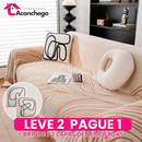 [Leve 2 Pague 1] Capa de Sofá Sofieri em Algodão e Poliéster (Sua Sala dos Sonhos em Segundos!) +BRINDES: 2 Capas de Almofadas