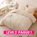 Kit 2 Roupas de Cama + 2 Capas de Travesseiro e Edredom - Bellanotte