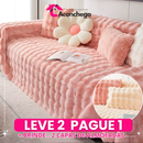 [Leve 2 Pague 1] Capa de Sofá D’ior em Tecido Nobre (Transformação 5 Estrelas!) +2 BRINDES: 2 Almofadas