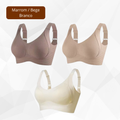Kit com 3 Sutiãs Modeladores Sem Costura – Anabelle