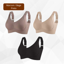 [Black Friday até 30/11] Kit com 3 Sutiãs Modeladores Sem Costura – Anabelle