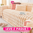 [Leve 2 Pague 1] Capa de Sofá D’ior em Tecido Nobre (Transformação 5 Estrelas!) +2 BRINDES: 2 Almofadas