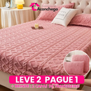 [Leve 2 Pague 1] Roupa de Cama Aconchego em Algodão (Sensação Única de Conforto e Elegância!) +BRINDES: 2 Capas Para Travesseiros