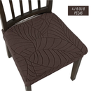 Kit de Capas de Assento de Cadeira Impermeável - Casamax