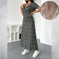 Vestido Floral Decote V - Dália