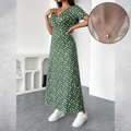 Vestido Floral Decote V - Dália