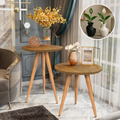 2 Conjunto de Mesas Laterais + Kit Vasos de Brinde - Fratemax