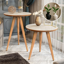 Conjunto de Mesas Laterais Rendonda + Kit Vasos de Brinde - Classic