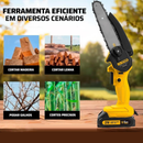 Mini Moto Serra a Bateria 21V Recarregável - The Black Tools