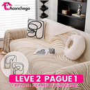 [Leve 2 Pague 1] Capa de Sofá Sofieri em Algodão e Poliéster (Sua Sala dos Sonhos em Segundos!) +BRINDES: 2 Capas de Almofadas