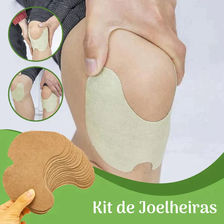 Kit com 100 Adesivos Para Dores - AlivioFix