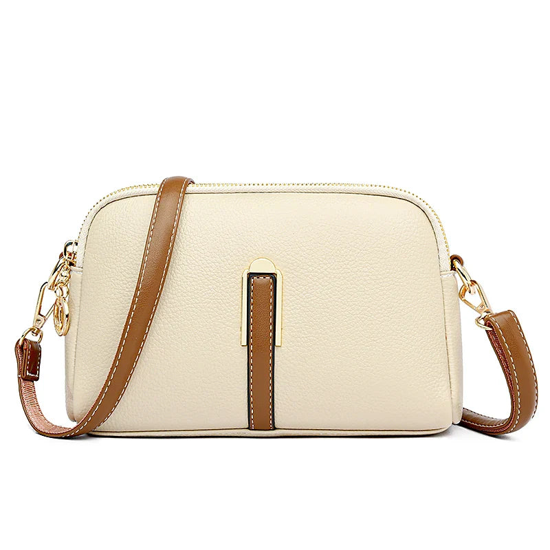 Bolsa Feminina Transversal em Couro Genuino - Lovy
