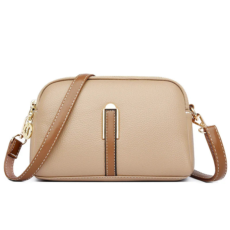 Bolsa Feminina Transversal em Couro Genuino - Lovy