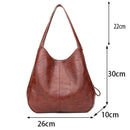 Bolsa Feminina de Couro -  Roma