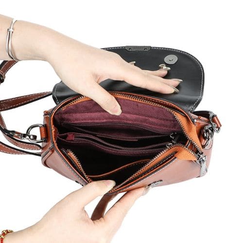 Bolsa Feminina Transversal Retrô - Vally