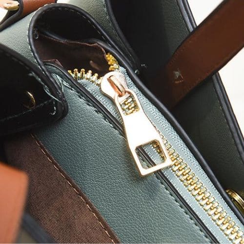 Bolsa Tote de Couro Vintage Luccy