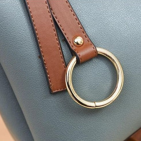 Bolsa Tote de Couro Vintage Luccy