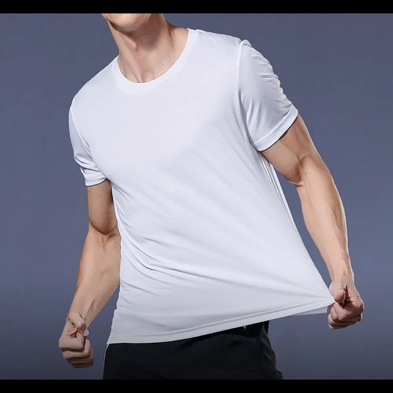 [SÓ HOJE] [COMPRE 3 LEVE 5 + BRINDE] Camisetas Esportivas Masculina - Rundow