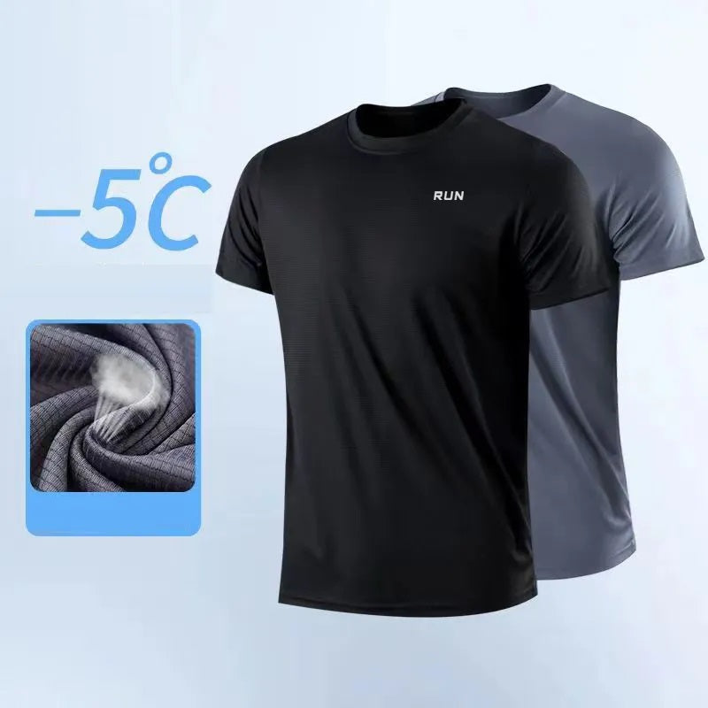 [SÓ HOJE] [COMPRE 3 LEVE 5 + BRINDE] Camisetas Esportivas Masculina - Rundow