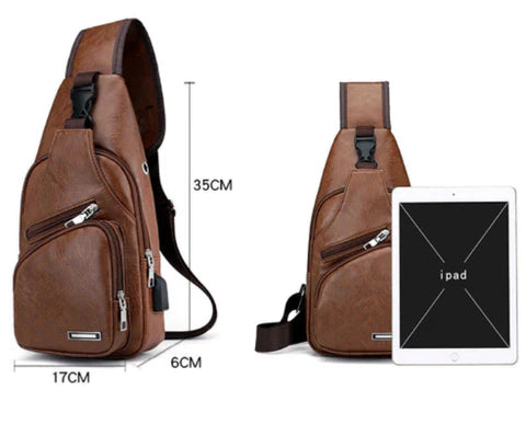 Bolsa Pequena em Couro Genuino - Koog