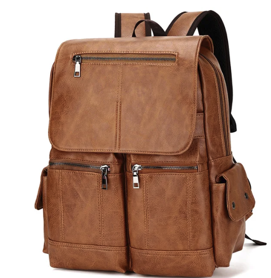 Mochila em Couro Legítimo - Travel