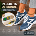 Tênis Casual Feminino Confortável Stay + Palmilha de Brinde