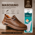 Tênis de Couro Italiano Masculino - Eleganza