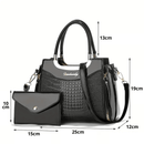 Bolsa Feminina de Couro - Glamour­
