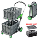 Carrinho Dobrável + 2 Caixas de Brinde - LoadMax