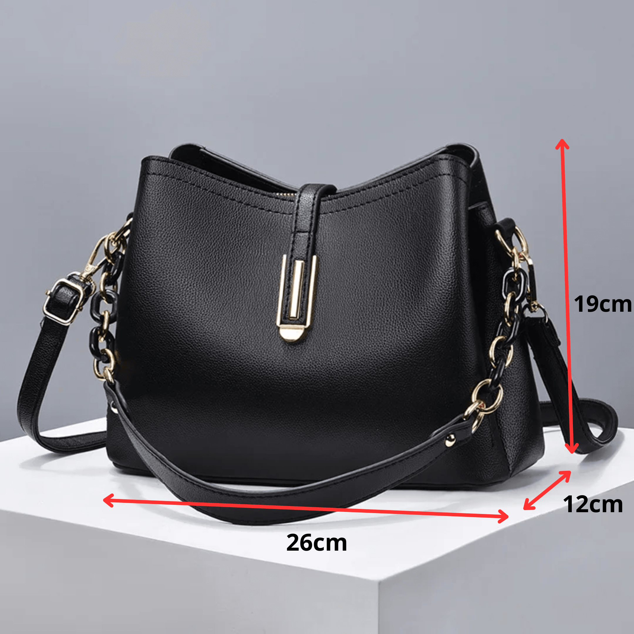 Bolsa Feminina em Couro Genuíno Olívia