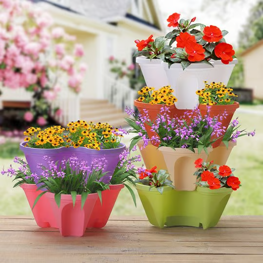 Kit de Vasos para Jardim - Empory