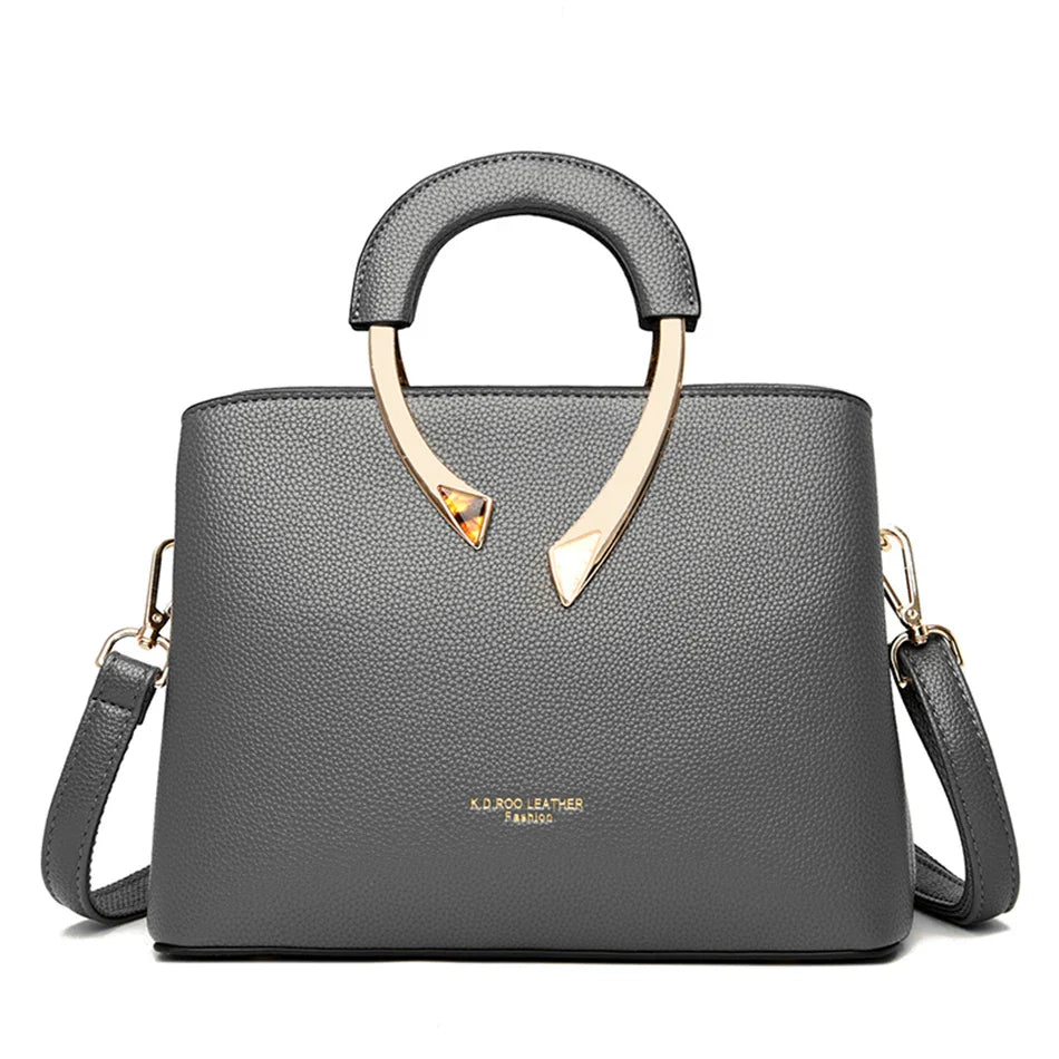 Bolsa Feminina em Couro Genuino - Elegance