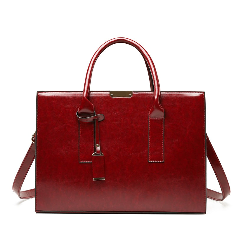 Conjunto Feminino em Couro Bolsa + 2 Carteira - Baggi