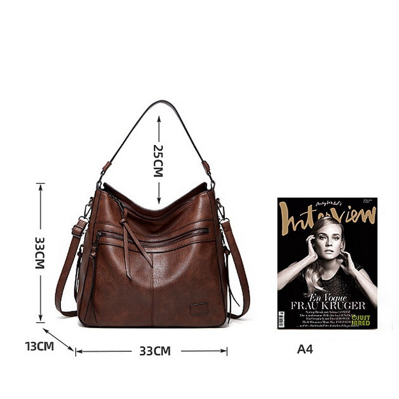 Bolsa Feminina em Couro Genuino - Anendy