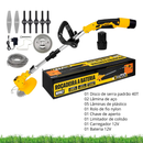 Roçadeira de Grama Recarregável + Acessórios - WAP