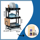 Escorredor de Louça Multiuso - CookPro + Brindes