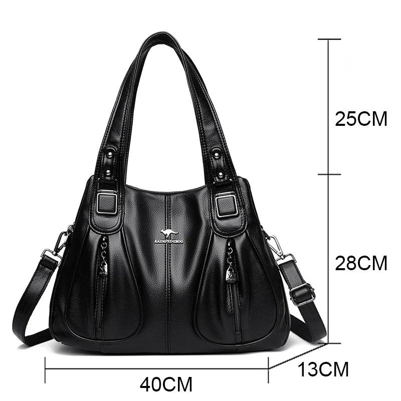 Bolsa de Luxo em Couro Genuíno Elyse