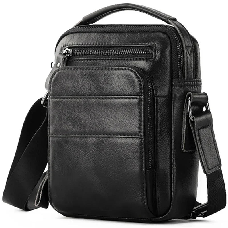 Bolsa de Ombro em Couro Genuino -  Genvie