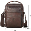 Bolsa de Ombro Masculino em Couro -  Genvie