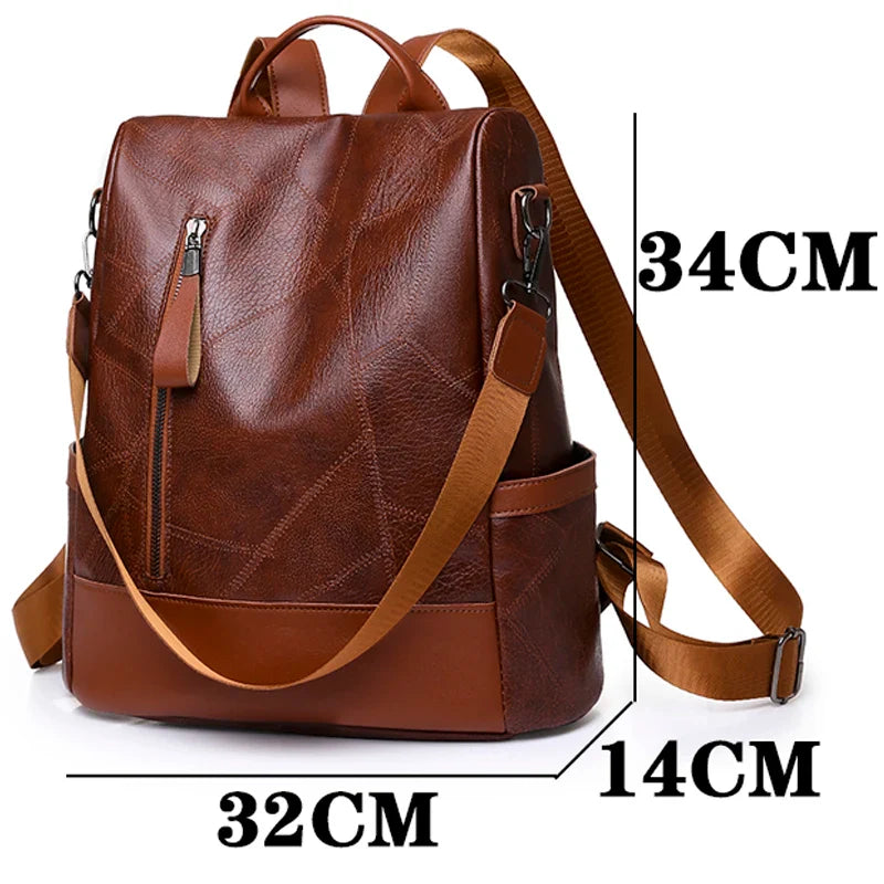Mochila em Couro Genuino - Tavares