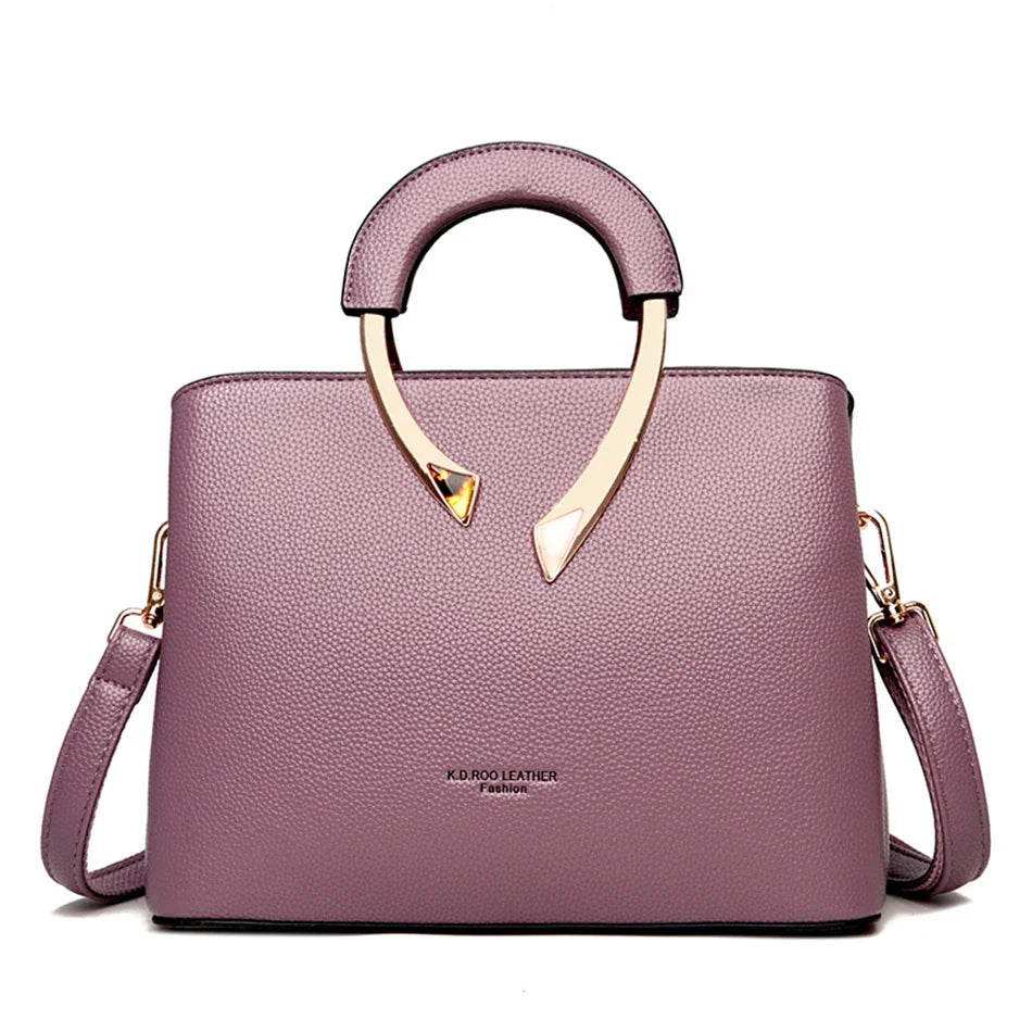 Bolsa Feminina em Couro Genuino - Elegance