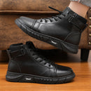 Bota de Couro Masculina - Iron Black