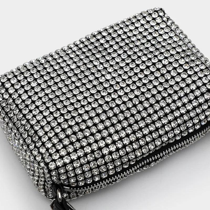 Bolsa Feminina Compacta Cravejada - Luxury