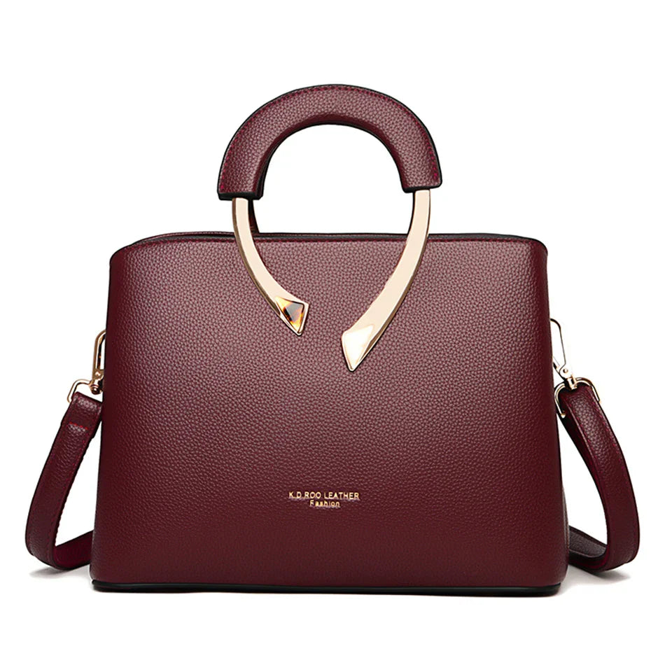 Bolsa Feminina em Couro Genuino - Elegance