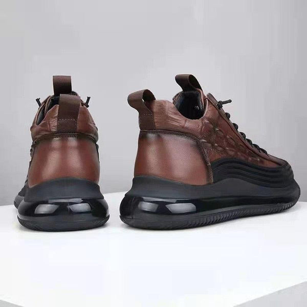 Sapatênis de Couro Domani Edição 2025 Masculino - Exclusivo da Fábrica